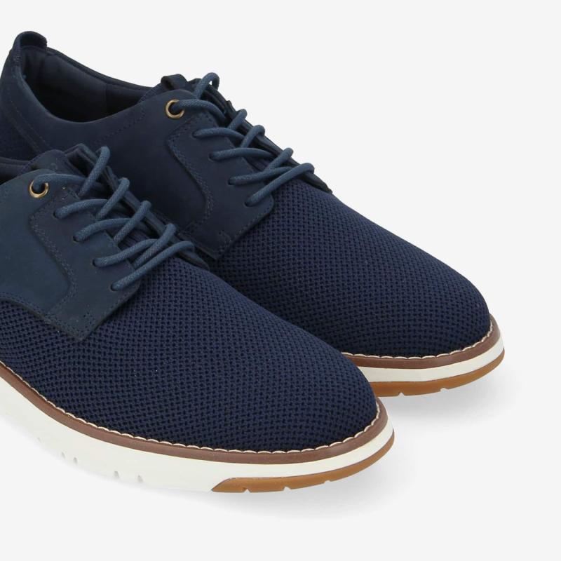 ECHO II DERBY M - FLEX/NUBUCK -  BLEU MARINE